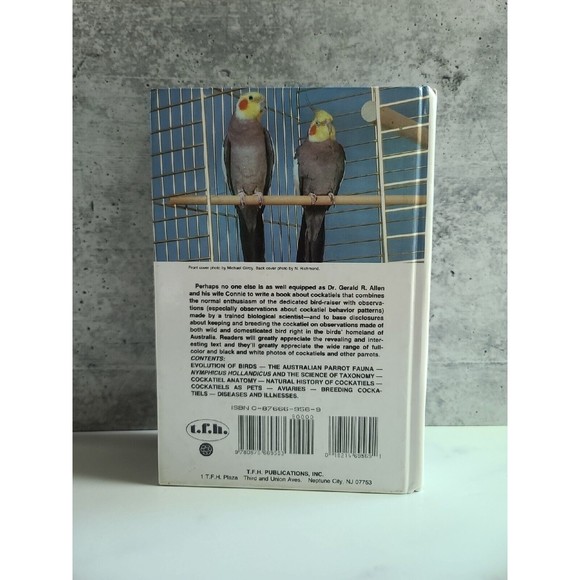 Cockatiel Handbook by Gerald R. Allen (1981, Hardcover) - Picture 9 of 10